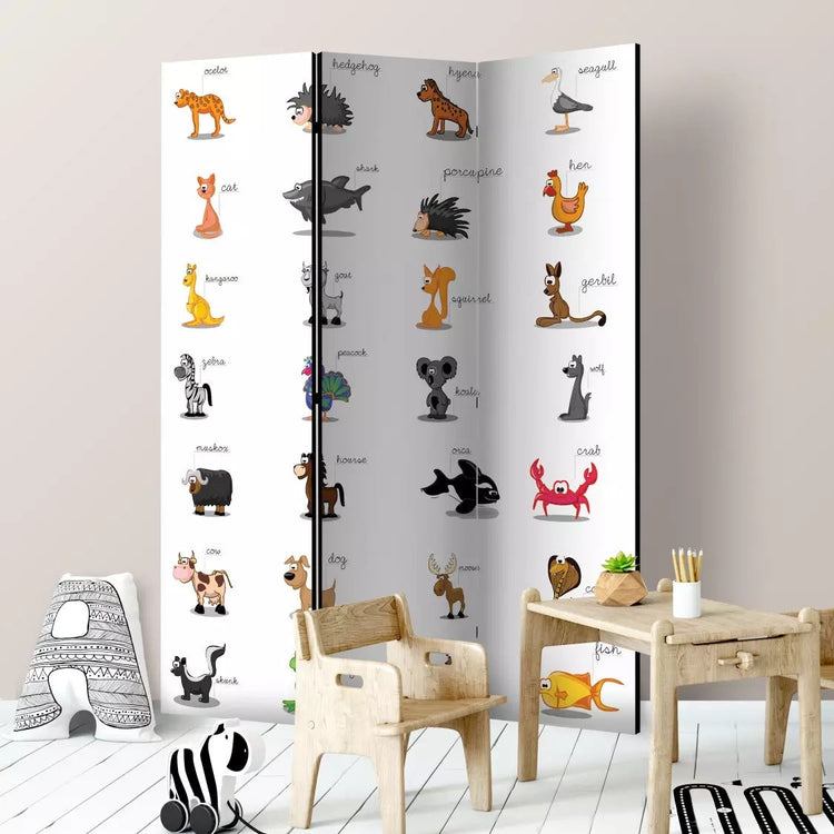 3 Panels room dividers for Children rooms-ArtfulPrivacy