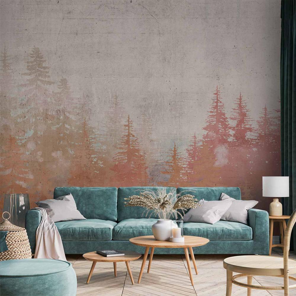 Wall Mural - Forest at Sunset