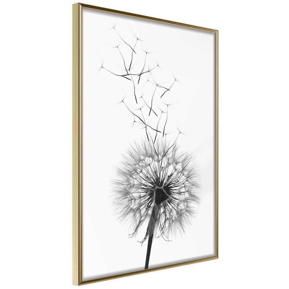 Botanical Wall Art - Gone with the Wind-artwork for wall with acrylic glass protection