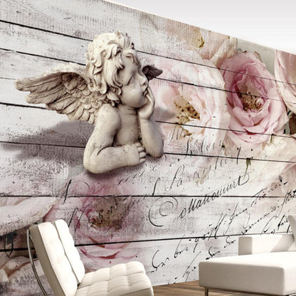 Wall Mural - Angel and Calm-Wall Murals-ArtfulPrivacy