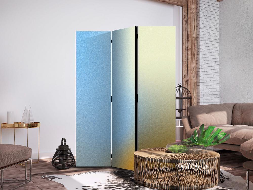 Room Divider - Energetic Gradient - Gradient Composition in Vibrant Colors