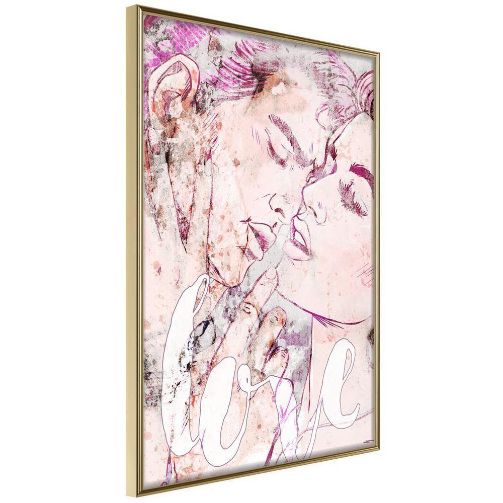 Wall Decor Portrait - Colourful Fascination-artwork for wall with acrylic glass protection