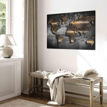 Canvas Print - Jewels of the World (1 Part) Wide-ArtfulPrivacy-Wall Art Collection