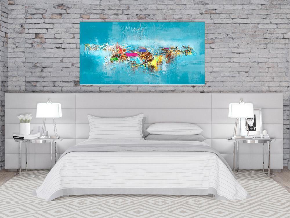 Handmade Painting - Paradise (1 Part) Wide