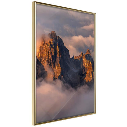 Framed Art - To Reach the Clouds-artwork for wall with acrylic glass protection