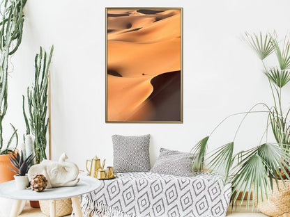 Framed Art - Desert Landscape-artwork for wall with acrylic glass protection