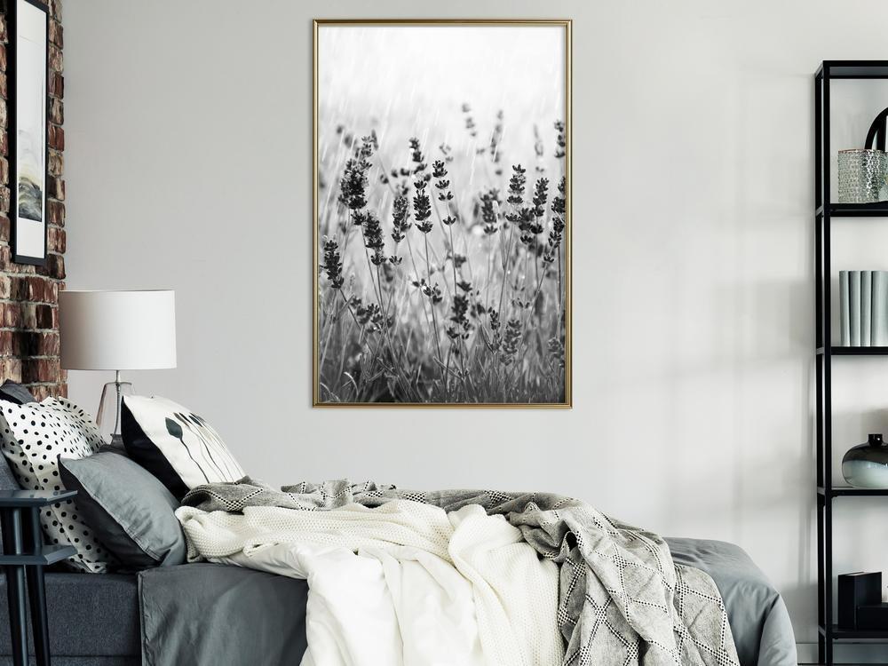 Botanical Wall Art - Shadow of Meadow-artwork for wall with acrylic glass protection