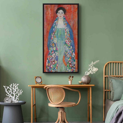 Canvas Print - Portrait of Fräulein Lieser (Gustav Klimt)