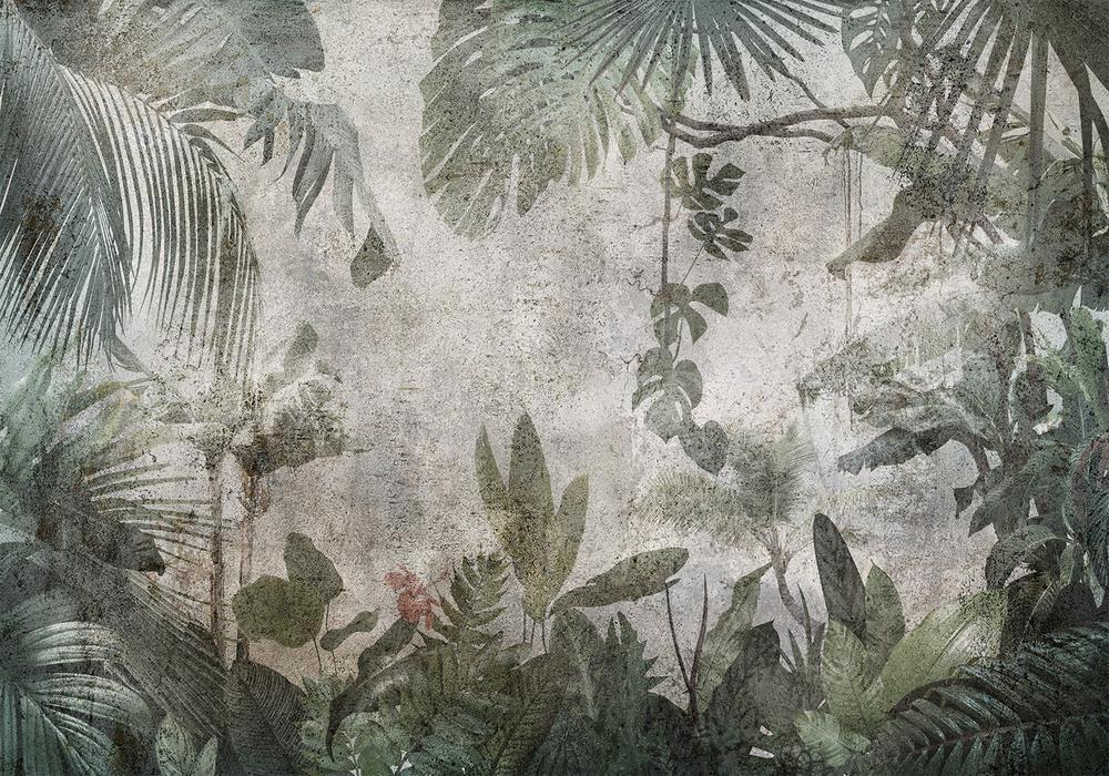 Wall Mural - Rain Forest in the Fog-Wall Murals-ArtfulPrivacy