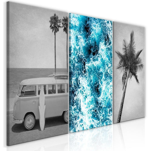 Canvas Print - Holiday Memories (3 Parts)-ArtfulPrivacy-Wall Art Collection