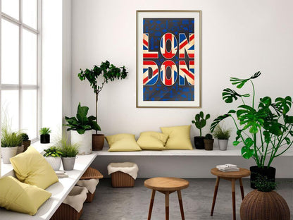 Wall Art Framed - London-artwork for wall with acrylic glass protection