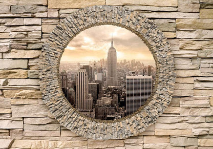 Wall Mural - Hidden City-Wall Murals-ArtfulPrivacy