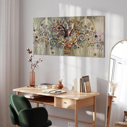 Canvas Print - Tree of Life (1 Part) Narrow-ArtfulPrivacy-Wall Art Collection