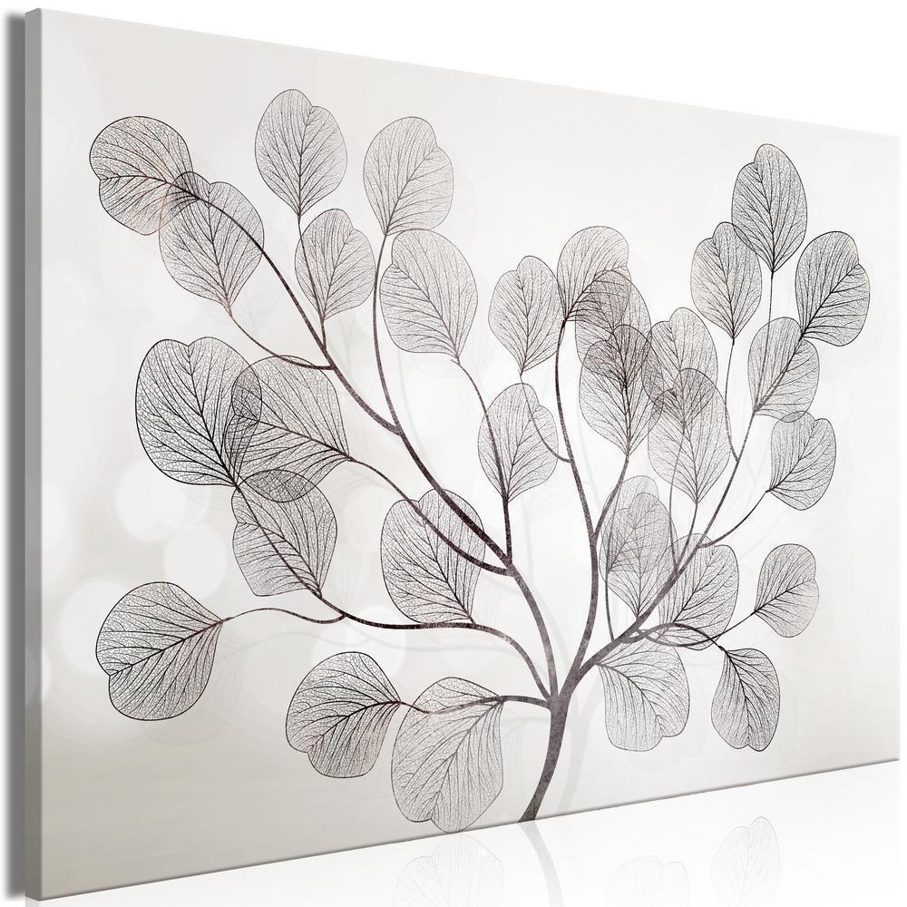 Canvas Print - Leaves in the Wind (1 Part) Wide-ArtfulPrivacy-Wall Art Collection