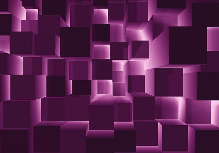 Wall Mural - Purple Hit-Wall Murals-ArtfulPrivacy