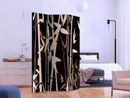Decorative partition-Room Divider - Bamboos-Folding Screen Wall Panel by ArtfulPrivacy