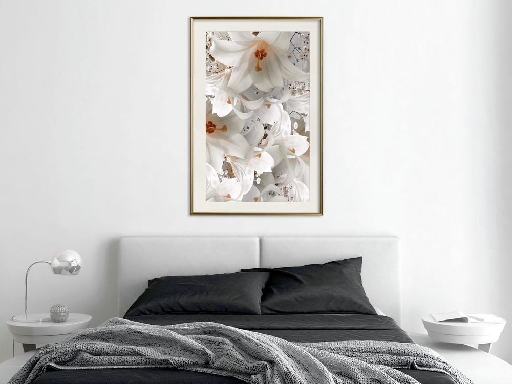 Botanical Wall Art - Floras Mess-artwork for wall with acrylic glass protection