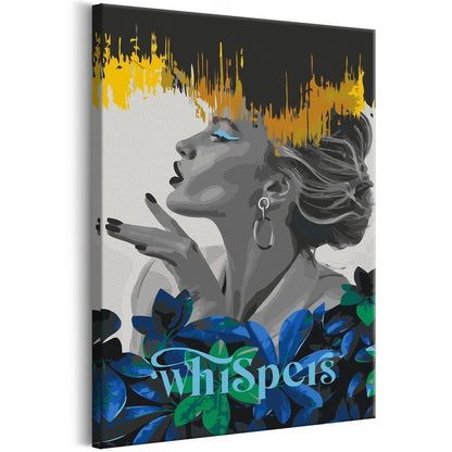 Start learning Painting - Paint By Numbers Kit - Whispers - new hobby