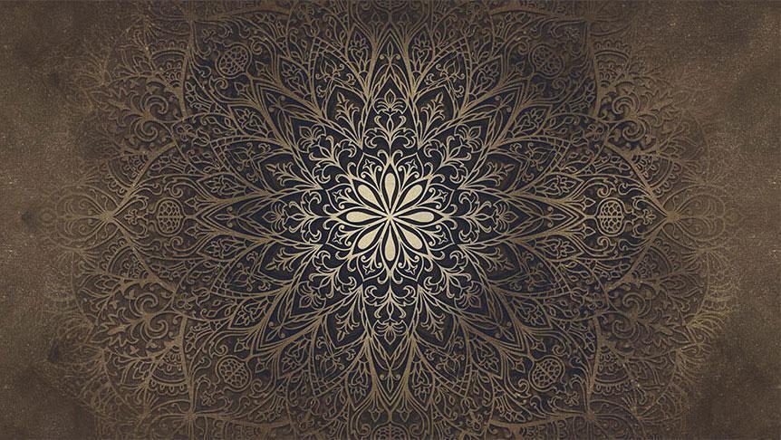 Wall Mural - Mandala II-Wall Murals-ArtfulPrivacy