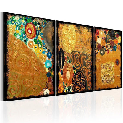 Canvas Print - Golden Imagination-ArtfulPrivacy-Wall Art Collection