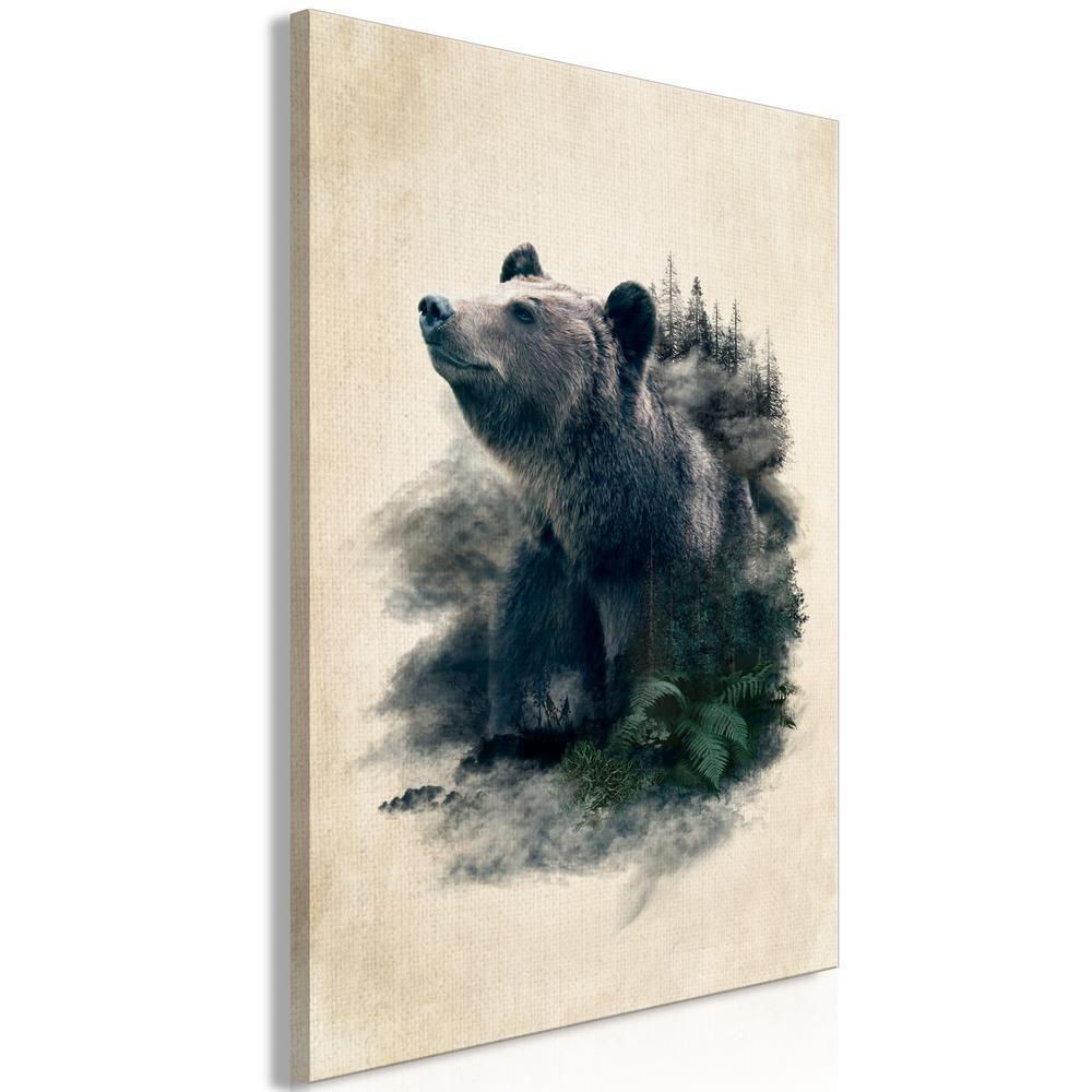 Canvas Print - Bear Valley (1 Part) Vertical-ArtfulPrivacy-Wall Art Collection