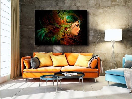 Canvas Print - Queen of the Forest-ArtfulPrivacy-Wall Art Collection