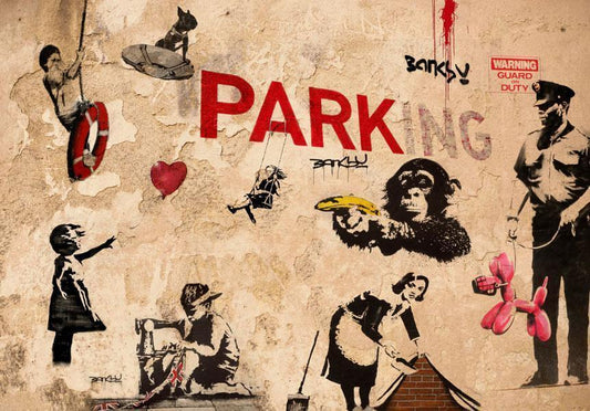 Wall Mural - [Banksy] Range of Variety-Wall Murals-ArtfulPrivacy