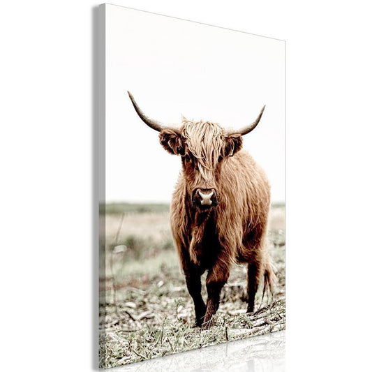 Canvas Print - Young Stag (1 Part) Vertical