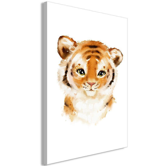 Canvas Print - Little Tiger (1 Part) Vertical