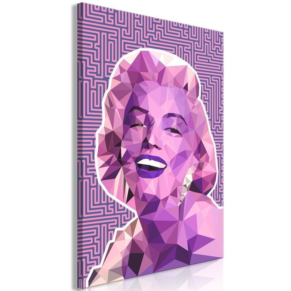 Canvas Print - Monroe (1 Part) Vertical-ArtfulPrivacy-Wall Art Collection