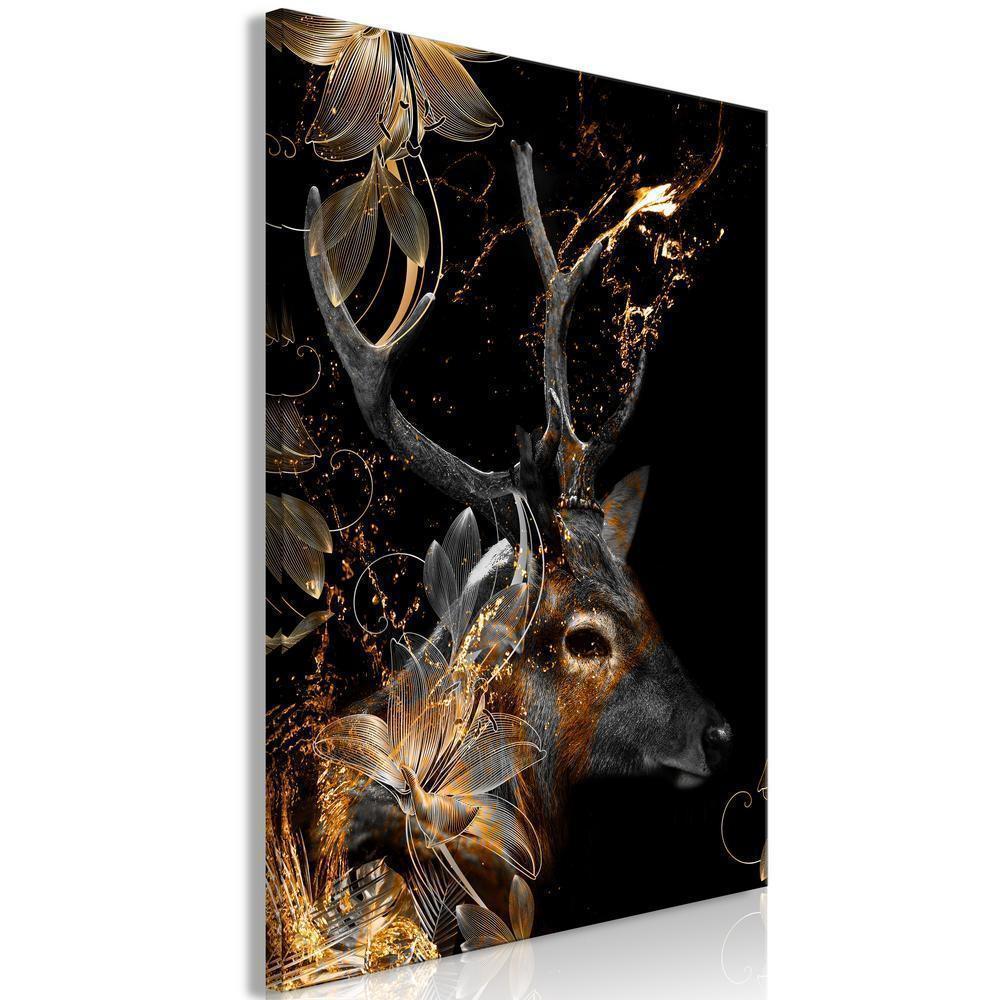 Canvas Print - Treasure of the Woods (1 Part) Vertical-ArtfulPrivacy-Wall Art Collection