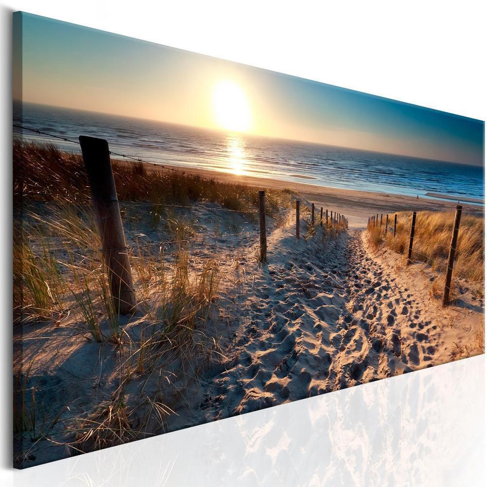 Canvas Print - Sunset Path-ArtfulPrivacy-Wall Art Collection