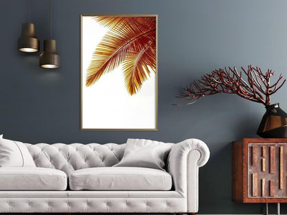 Botanical Wall Art - Hot Evening-artwork for wall with acrylic glass protection