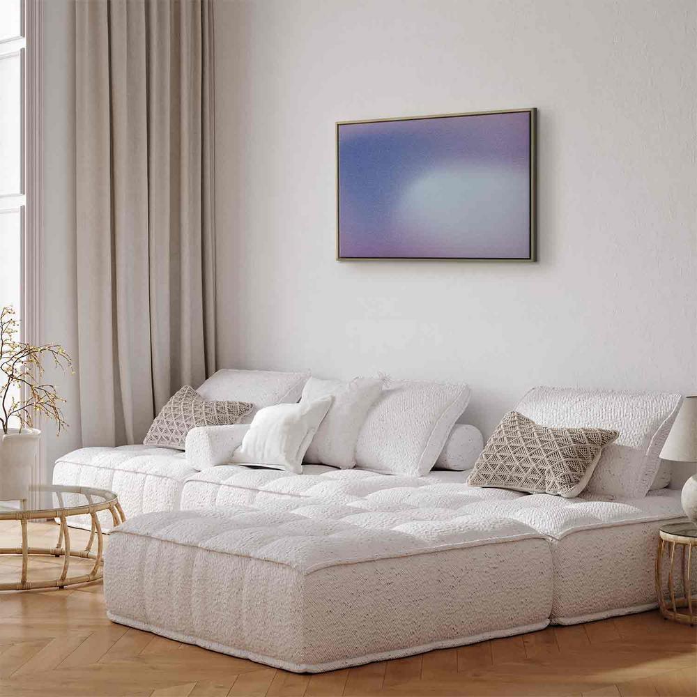 Canvas Print - Heather Mist - Delicate Gradient Comprising Various Shades of Violet