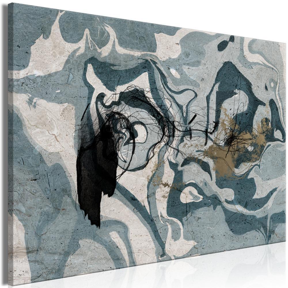 Canvas Print - Marbled Reflection (1 Part) Wide-ArtfulPrivacy-Wall Art Collection