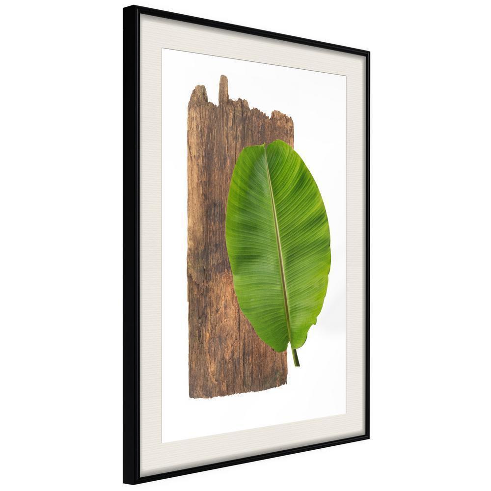 Botanical Wall Art - Forest Nature-artwork for wall with acrylic glass protection