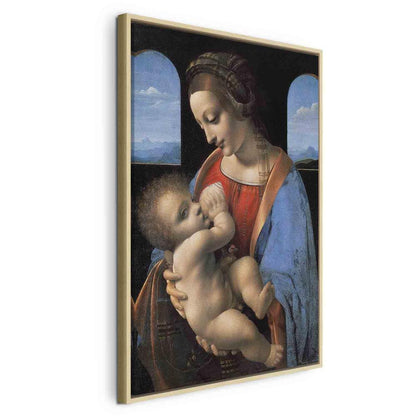 Canvas Print - Madonna Litta (Leonardo da Vinci)