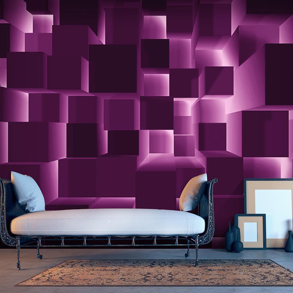 Wall Mural - Purple Hit-Wall Murals-ArtfulPrivacy
