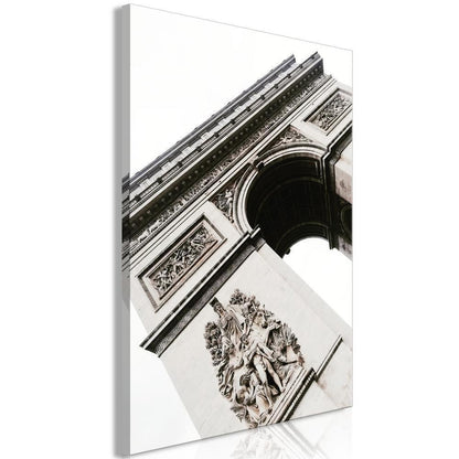 Canvas Print - Triumphal Arch (1 Part) Vertical-ArtfulPrivacy-Wall Art Collection