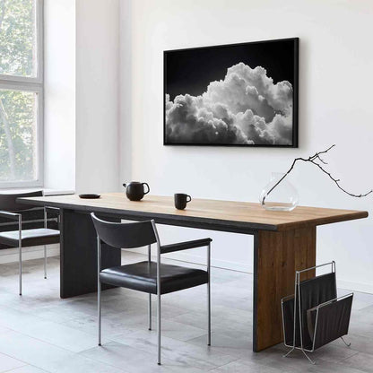 Canvas Print - Discover the Endless Play of Sunlight – Clouds and Shadows in the Sky