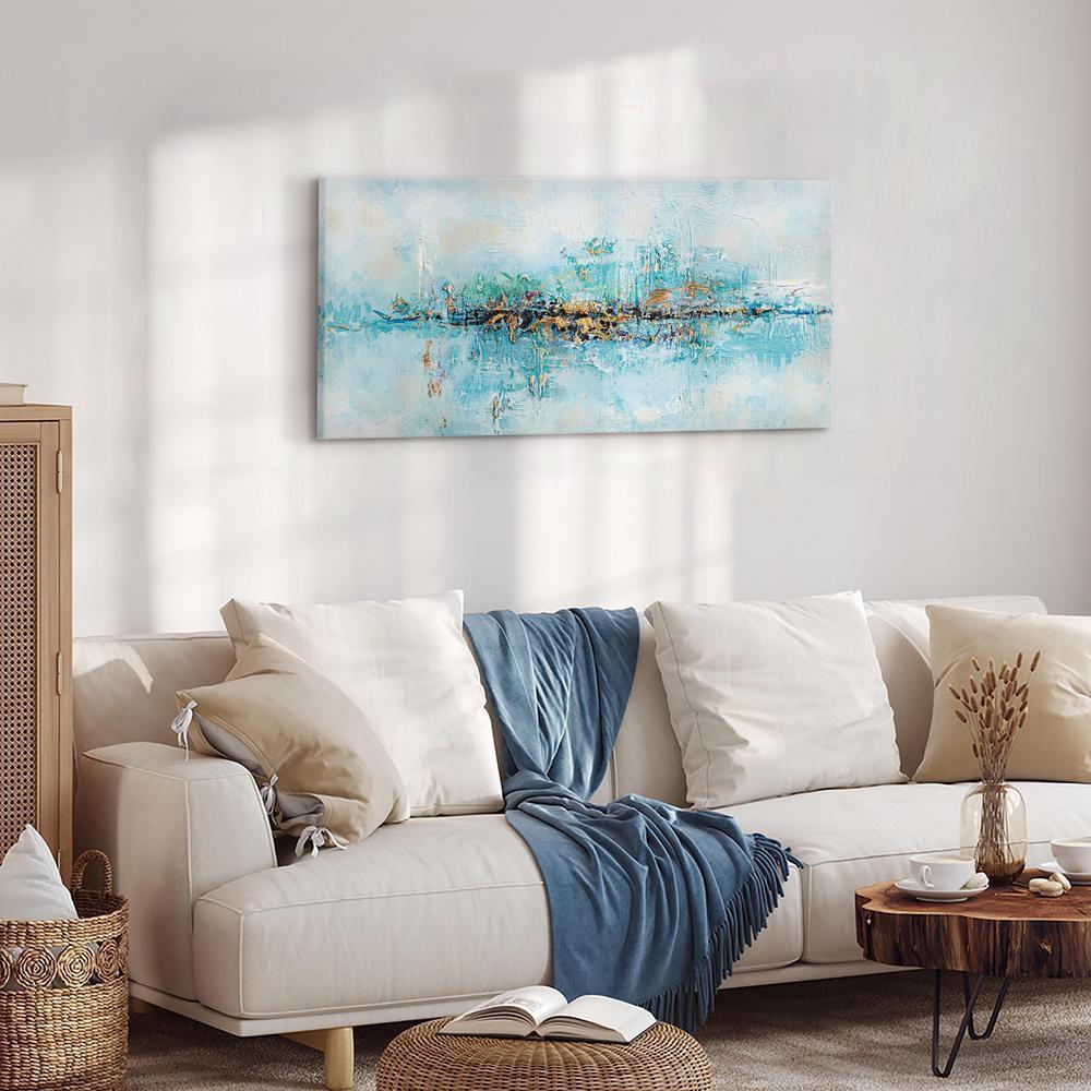 Canvas Print - Lagoon (1 Part) Wide-ArtfulPrivacy-Wall Art Collection