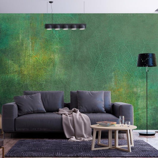 Wall Mural - Green color explosion-Wall Murals-ArtfulPrivacy