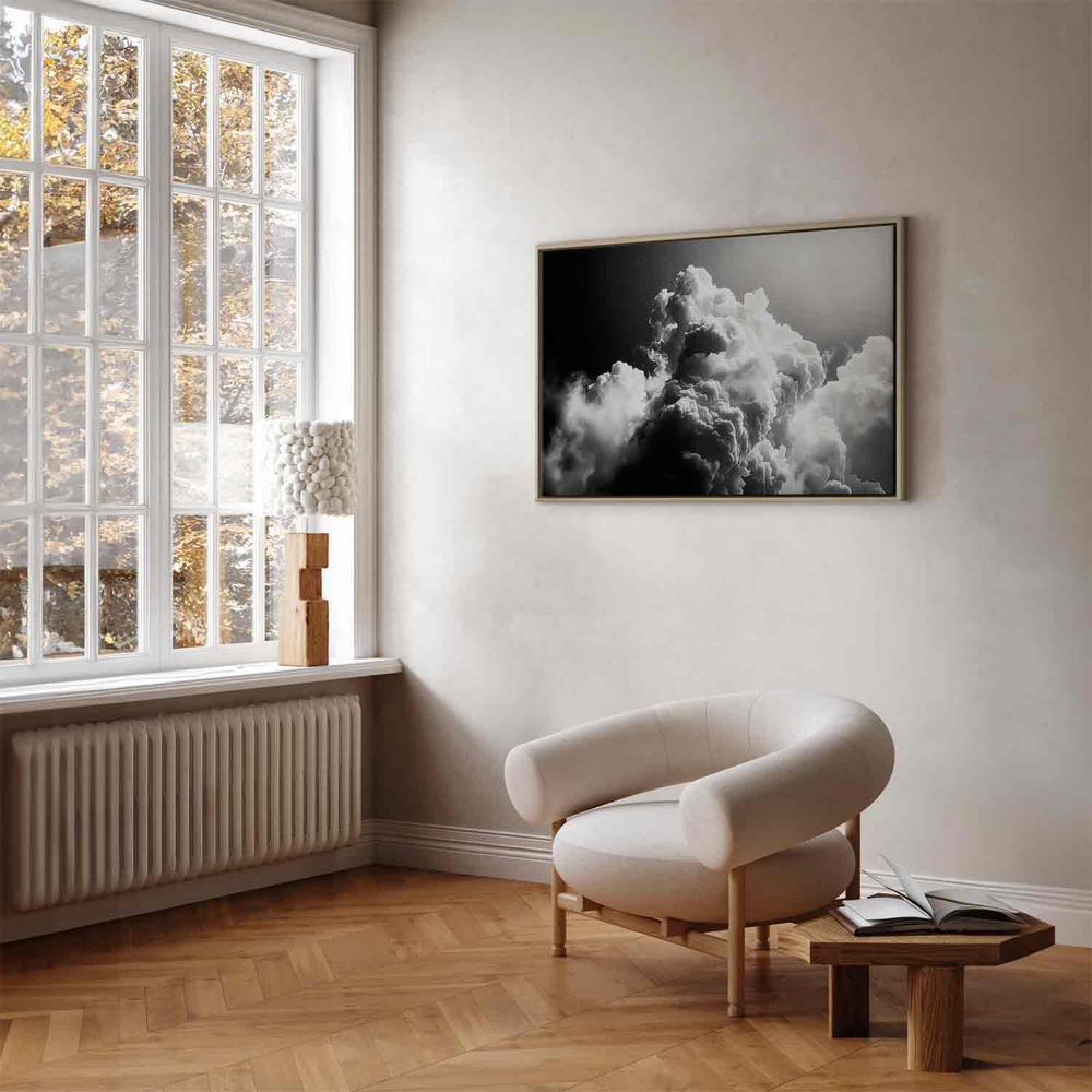 Canvas Print - Clouds Like from Dreams: Let the Sun Illuminate Your Day – A Visual Feast