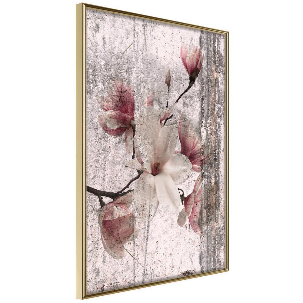 Botanical Wall Art - Queen of Spring Flowers I-artwork for wall with acrylic glass protection