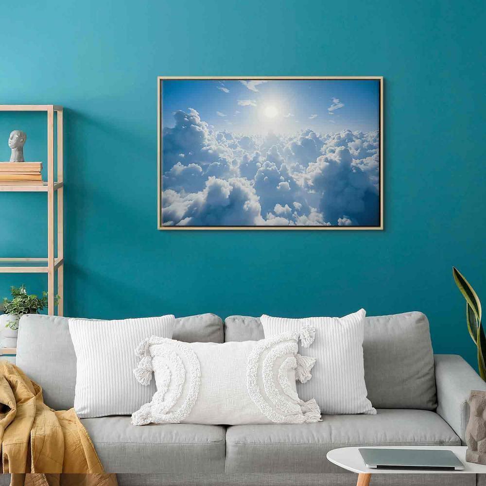 Canvas Print - Heavenly Calm: Warm Rays of the Sun