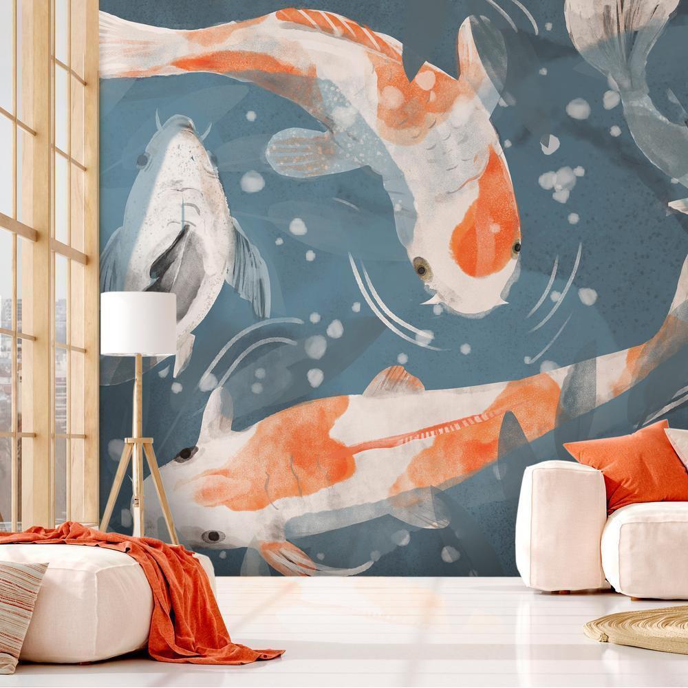 Wall Mural - Koi Fishes - Second Variant