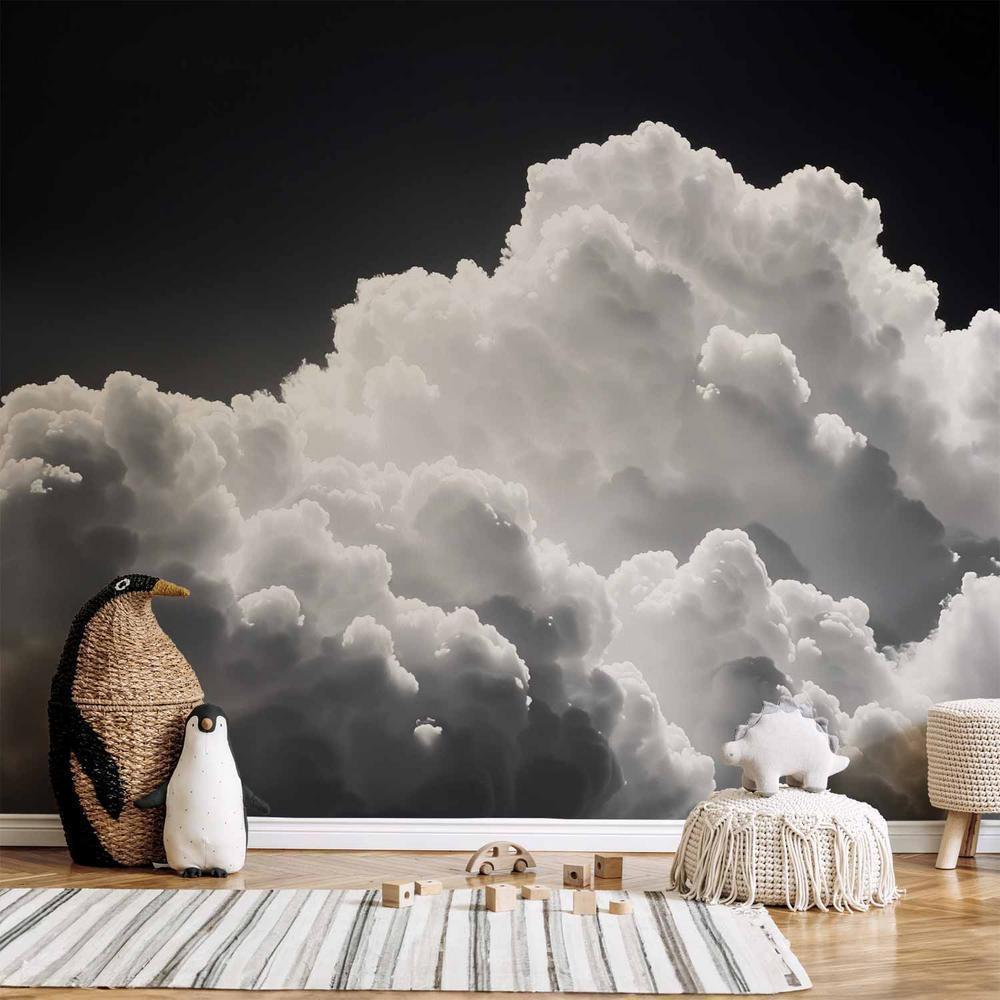 Wall Mural - Discover the Endless Play of Sunlight – Clouds and Shadows in the Sky