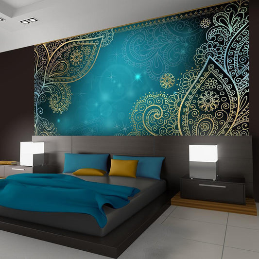 Wall Mural - Oriental wings-Wall Murals-ArtfulPrivacy