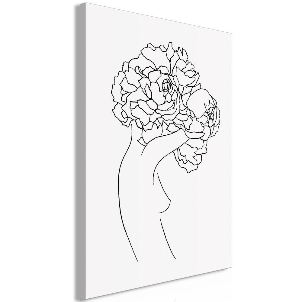 Canvas Print - Gardener (1 Part) Vertical-ArtfulPrivacy-Wall Art Collection