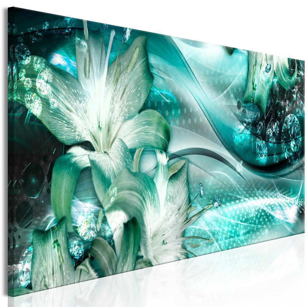 Canvas Print - Emerald Dream (1 Part) Narrow-ArtfulPrivacy-Wall Art Collection